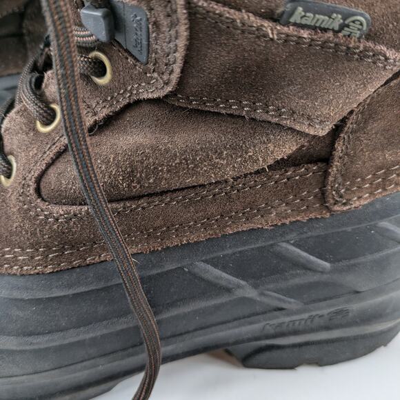 Kamik Mens Size 8 Boots Waterproof Winter Thinsulate Insulated NationPlus EUR 41 - Picture 6 of 15